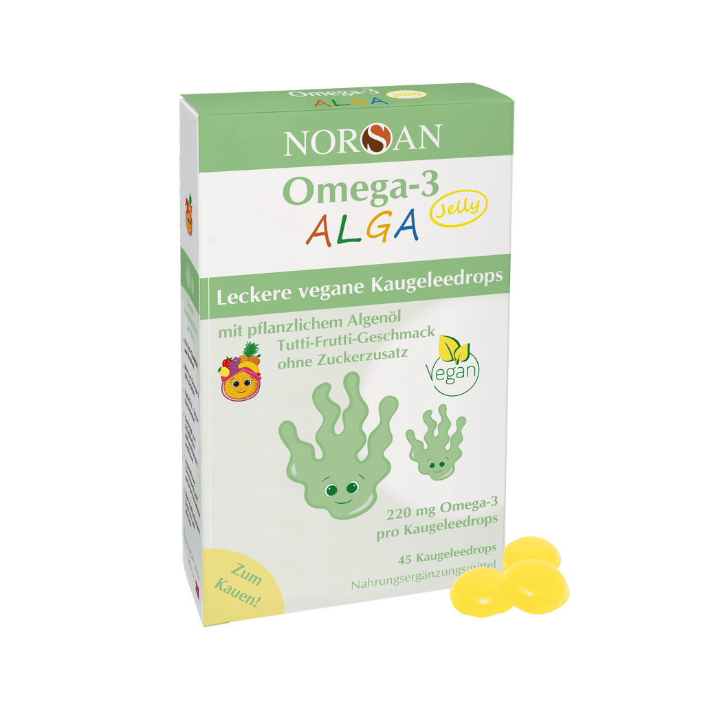 Norsan Omega - 3 | ALGA Jelly Vegan - Naturligtsunde