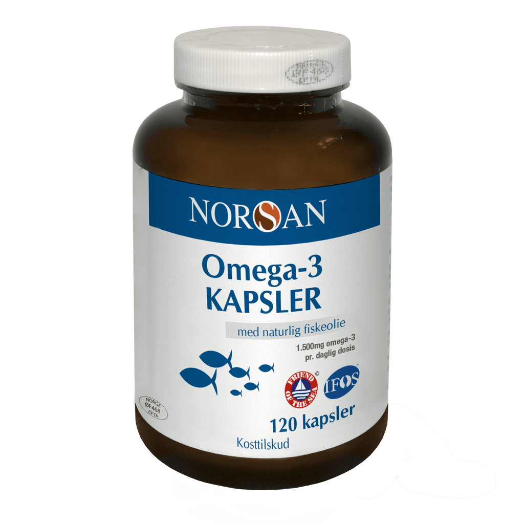 Norsan Omega - 3 | 120 kapsler - Naturligtsunde