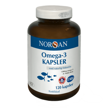 Norsan Omega - 3 | 120 kapsler - Naturligtsunde