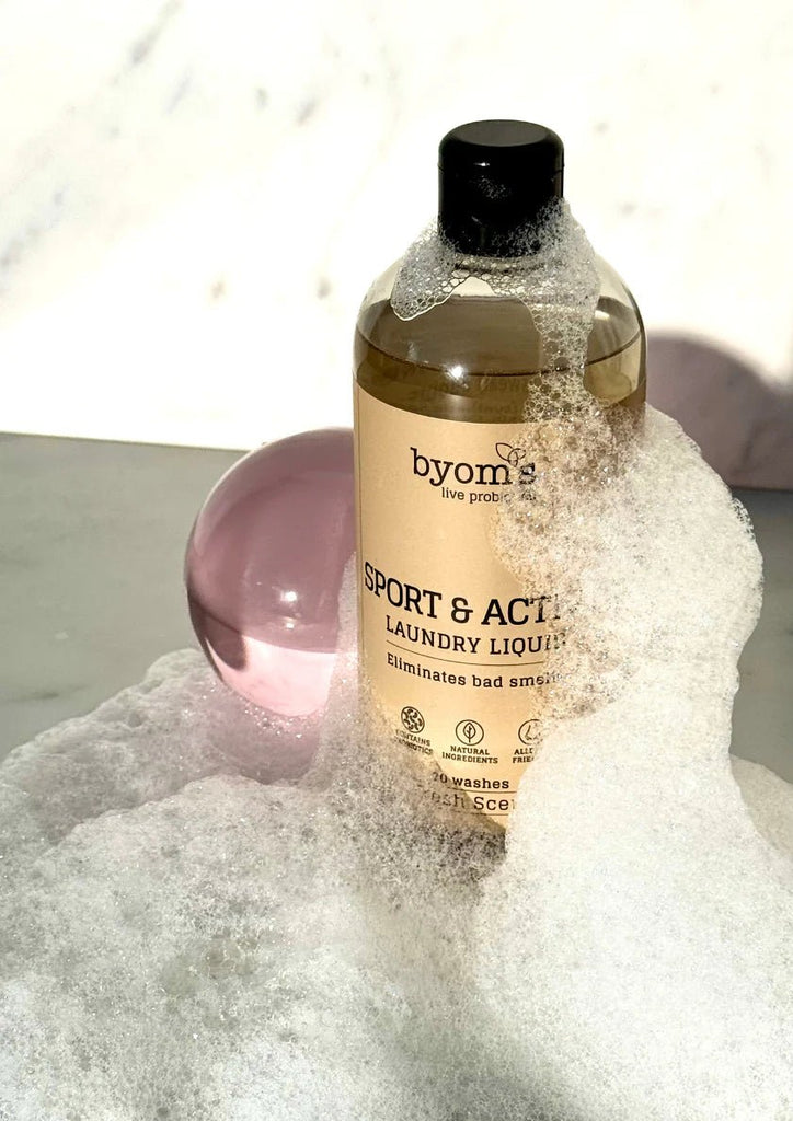 Byoms Sport and Active Laundry Liquid | 400 ml | Fresh Scent - Naturligtsunde