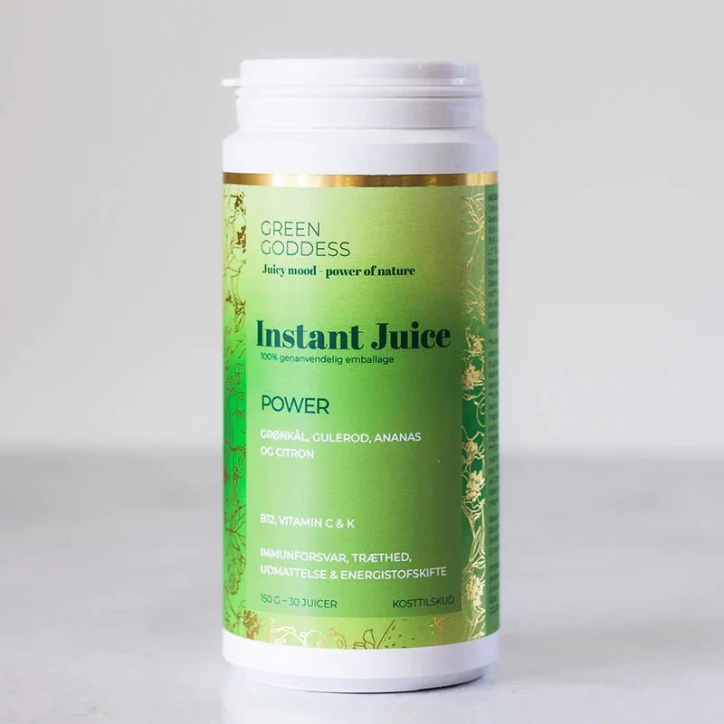 Ferie - pakken med instant juice - Naturligtsunde