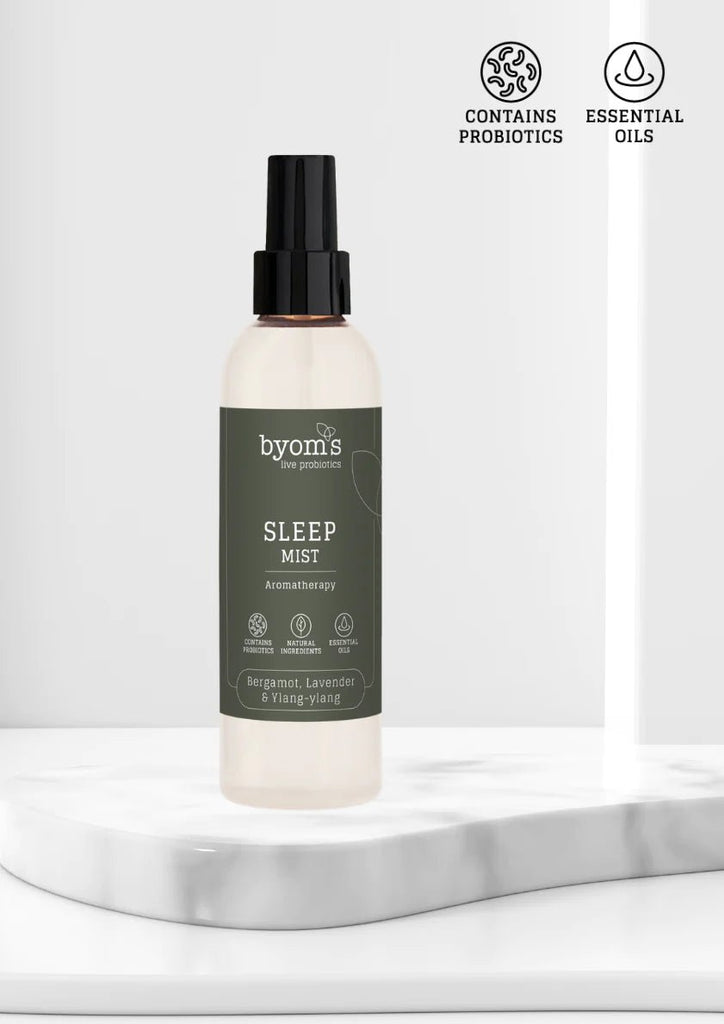 Byoms sleep mist | Probiotisk aroma terapi | Bergamot, Lavender & Ylang-ylang - Naturligtsunde