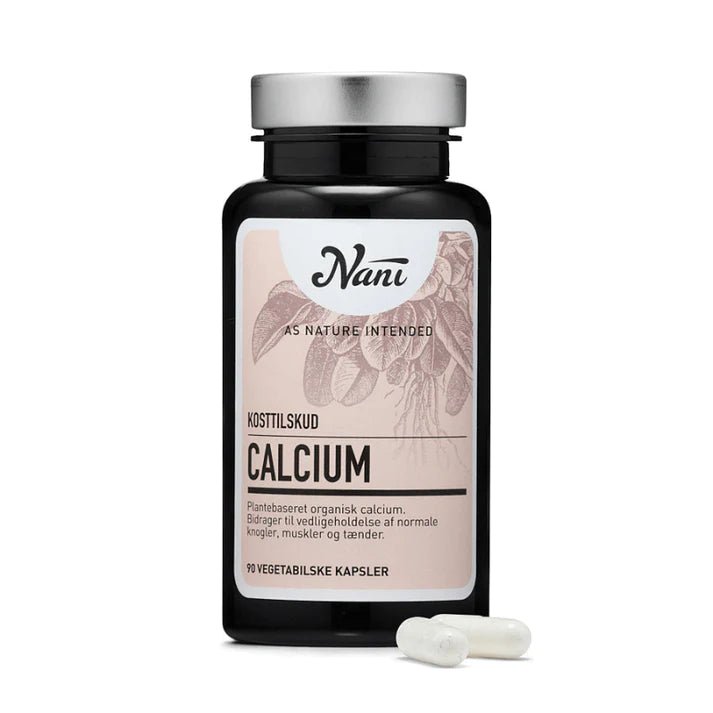Nani Calcium Organisk | 90 kapsler - Naturligtsunde
