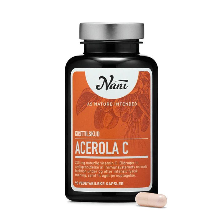 Nani Acerola C vitamin | 90 kapsler - Naturligtsunde
