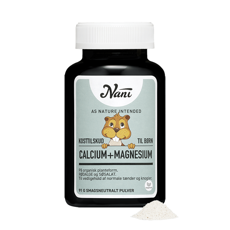 Nani | Calcium + Magnesium til børn - Naturligtsunde