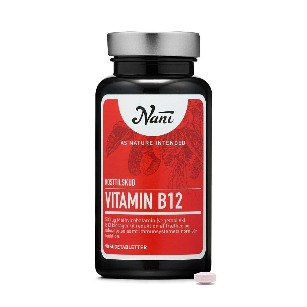 Nani | Vitamin B12 Vegetabilsk - Naturligtsunde