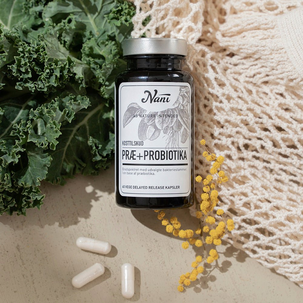 Nani Præ + Probiotika | 60 kapsler - Naturligtsunde